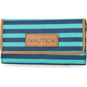 Women's Spectra Green The Perfect Carry All Money Manager Wallet Organizer RFID